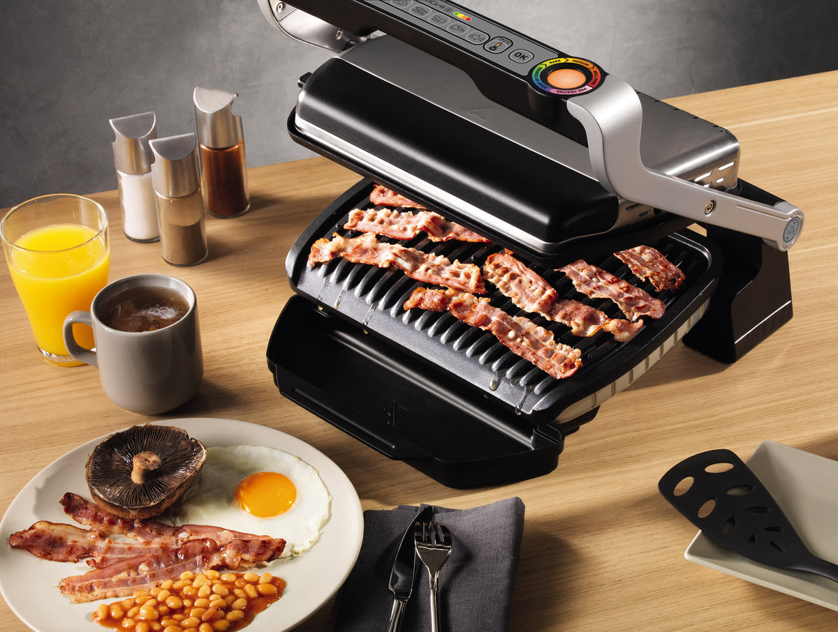 Tefal OptiGrill+ GC712D12 Grill Sølv