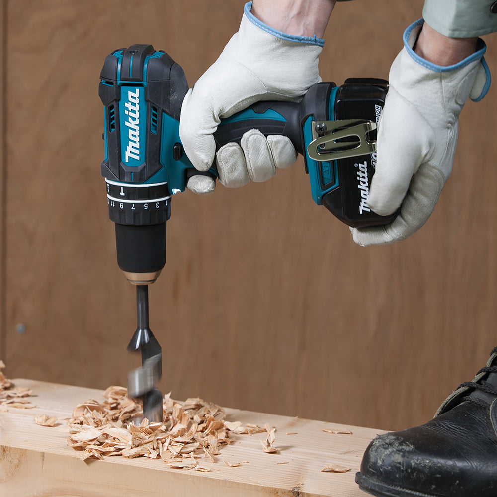 Makita DHP482RFX9 Borehammerbor/skruemaskine 18V 2 batterier inkluderet