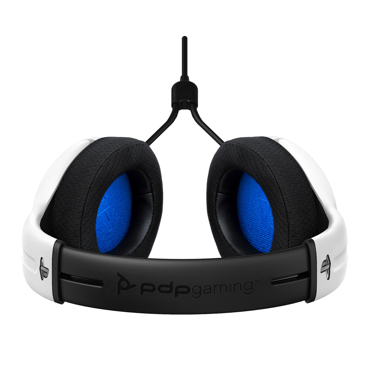 PDP LVL40 Headset Ledningsført Spil Hvid