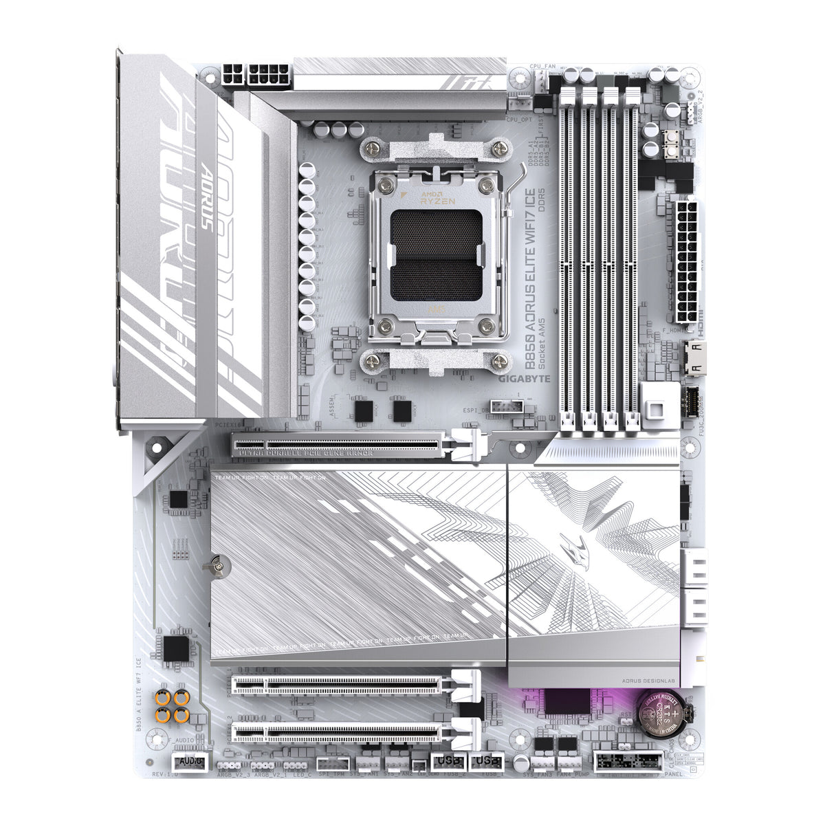 GIGABYTE B850 AORUS ELITE WIFI7 ICE AMD B850 Sokkel AM5 ATX