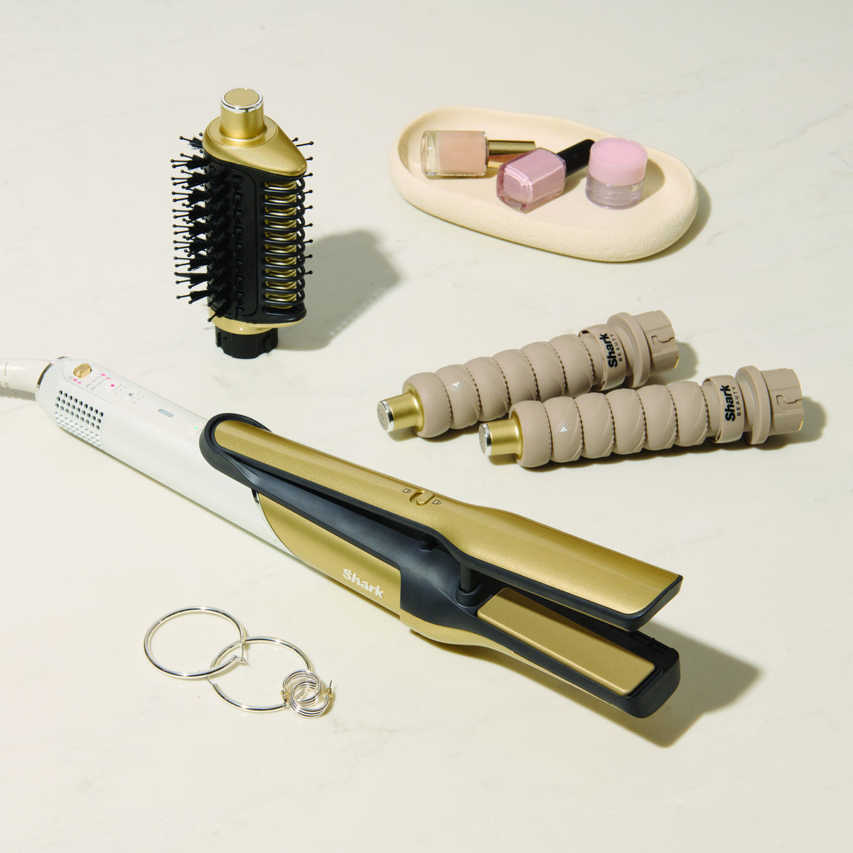 Shark Hd6041seu Hair Curler Golden