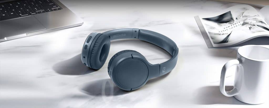 Muse M-272 BTB hovedtelefoner/headset Trådløs Musik USB Type-C Bluetooth Blå