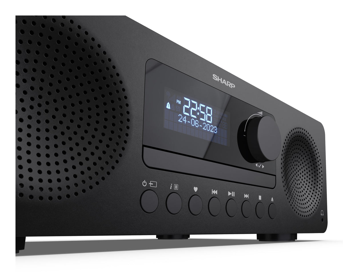 Sharp XL-B720D(BK) home audio system Home audio micro system 30 W Black