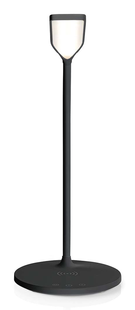 Nedis LED sort skrivebordslampe