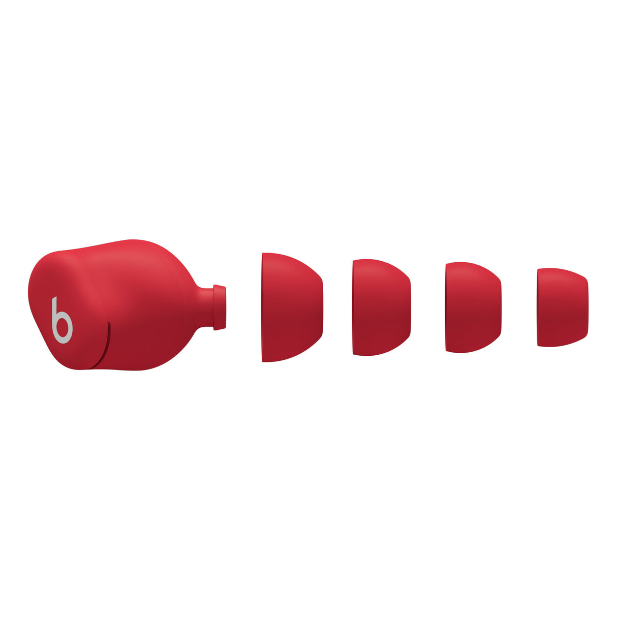 Apple Beats Solo Buds - True Wireless Earbuds - Transparent Red Headset True Wireless Stereo (TWS) I ørerne Opkald/musik Bluetooth Rød, Transparent