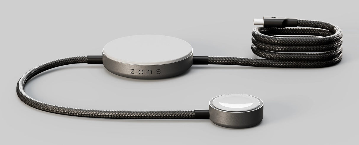 ZENS Pro 2 Smartphone, Headset, SmartWatch Grå, Hvid USB Trådløs opladning Hurtig opladning Indendørs