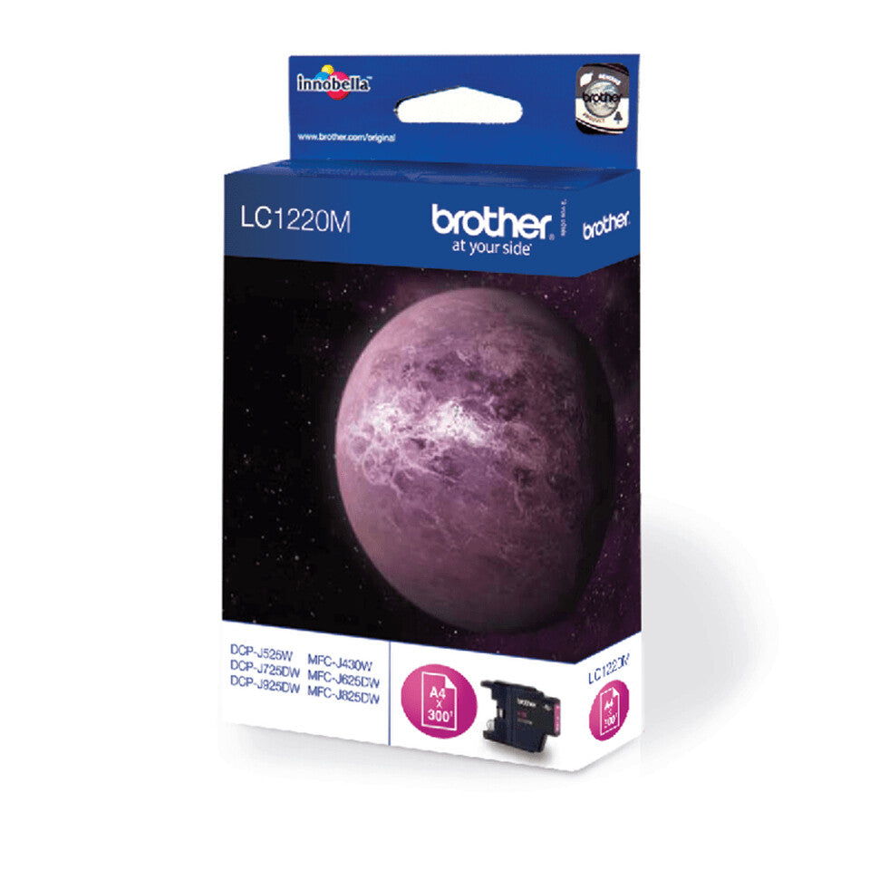 Brother LC1220M blækpatron 1 stk Original Magenta