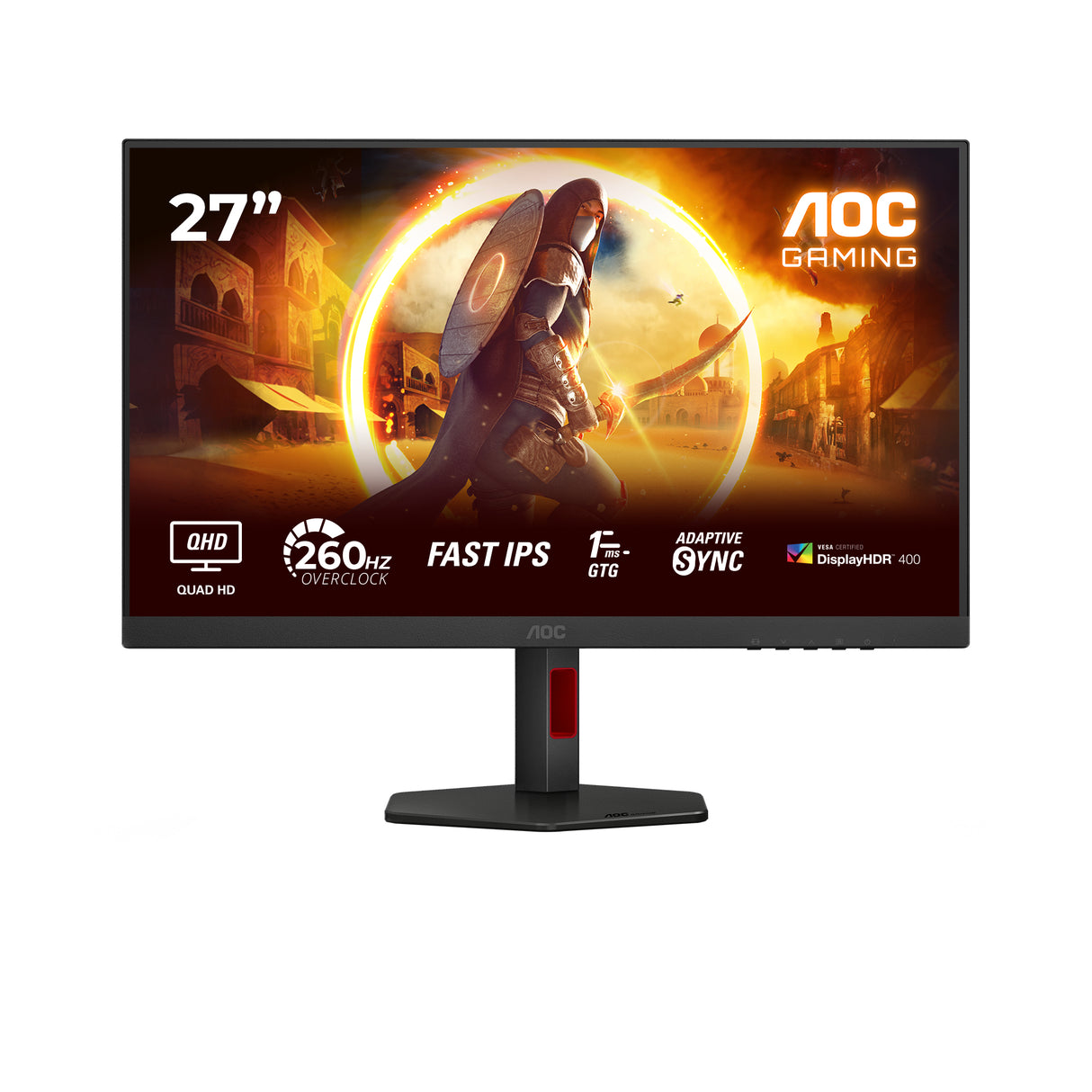 AOC G4 Q27G4ZR 27 Fast IPS 2560 x 1440 (2K) DisplayPort HDMI 260 Hz