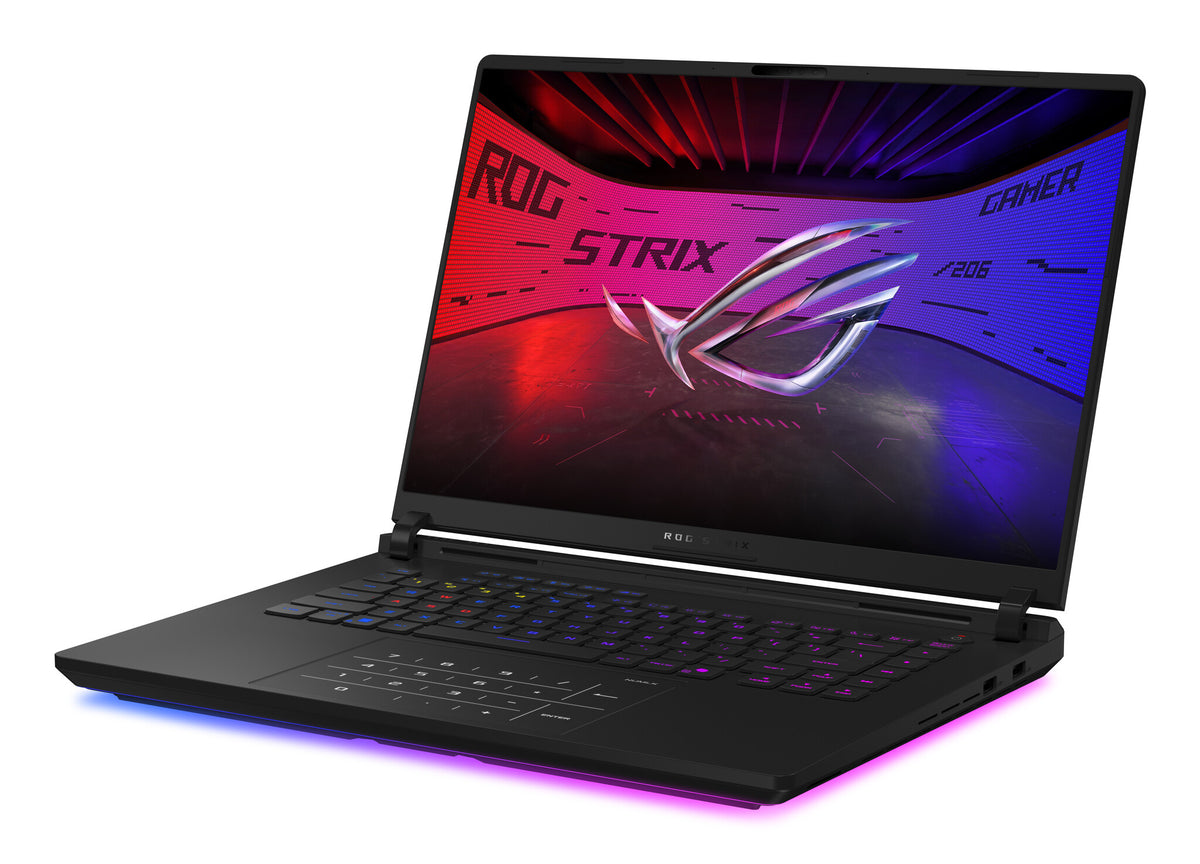 ASUS ROG Strix SCAR 16 G635LX-RW042W Intel Core Ultra 9 275HX Laptop 40,6 cm (16") WQXGA 64 GB DDR5-SDRAM 2 TB SSD NVIDIA GeForce RTX 5090 Wi-Fi 7 (802.11be) Windows 11 Home Sort