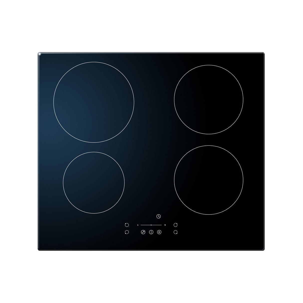 ScanDomestic IKP 60 Sort Indbygget 59 cm Zone induktionskogeplade 4 zone(s)