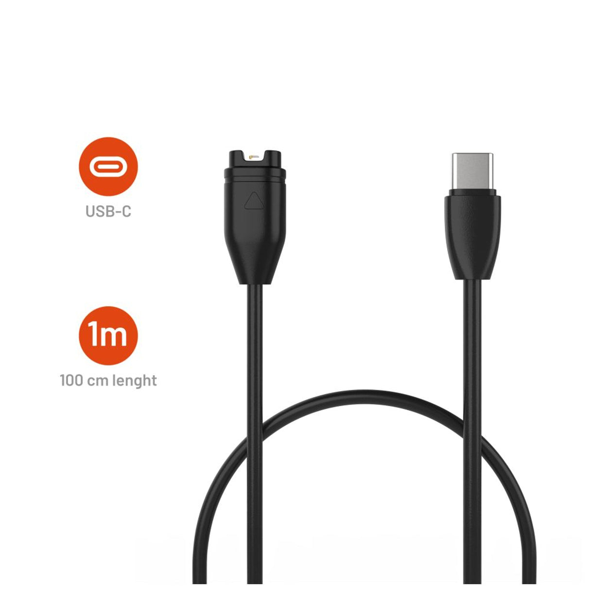 FIXED FIXDW-796-C oplader til mobil enhed SmartWatch Sort USB Indendørs