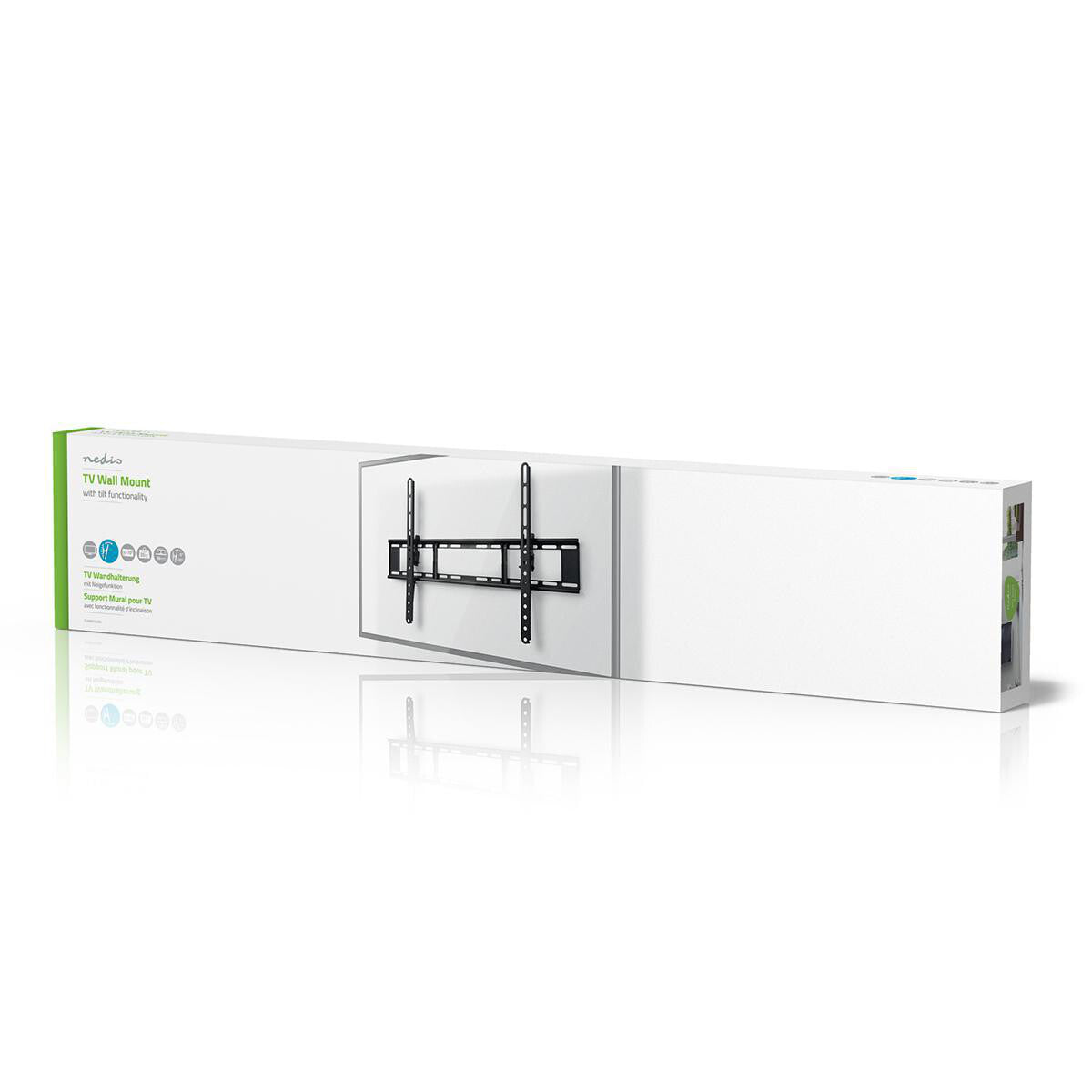 Nedis TVWM1151BK tv-beslag 177,8 cm (70") Sort