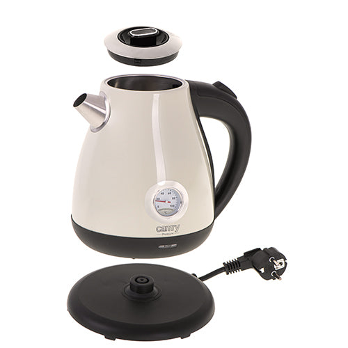 Camry Premium CR 1344C elkedel 1,7 L 2200 W Cremefarvet
