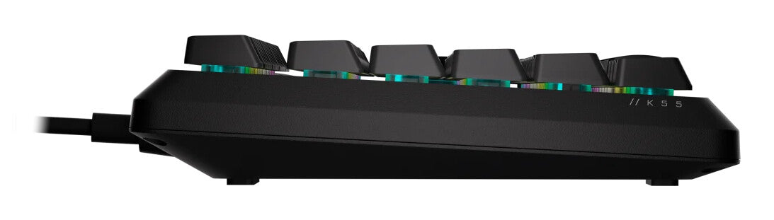 Corsair K55 CORE RGB tastatur Spil USB QWERTY US engelsk Sort