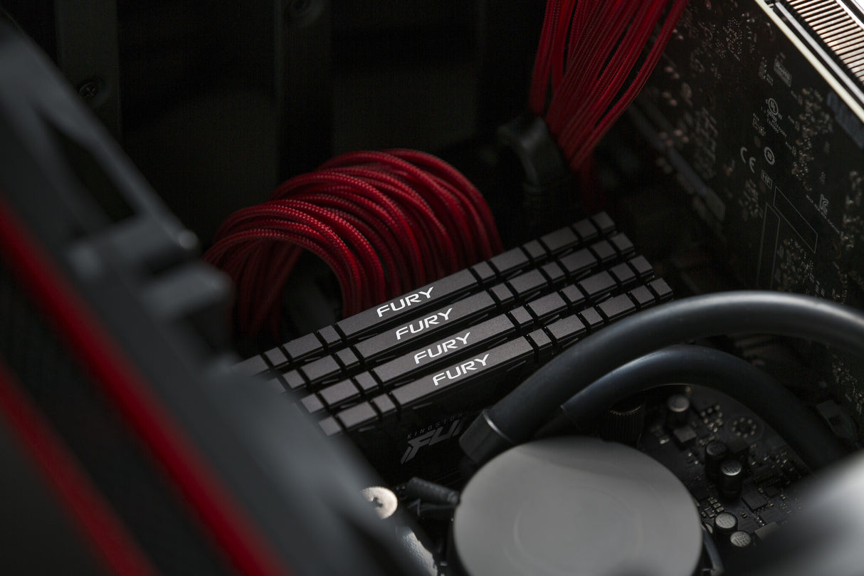 Kingston Technology FURY 16 GB 3600 MT/s DDR4 CL16 DIMM (sæt med 2) Renegade Sort