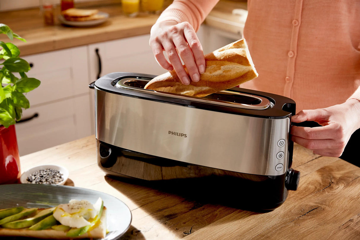Philips Viva Collection HD2692/90 Brødrister - lang brødholder, metal