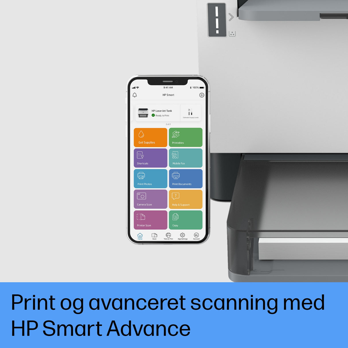 HP LaserJet Tank 1504w-printer