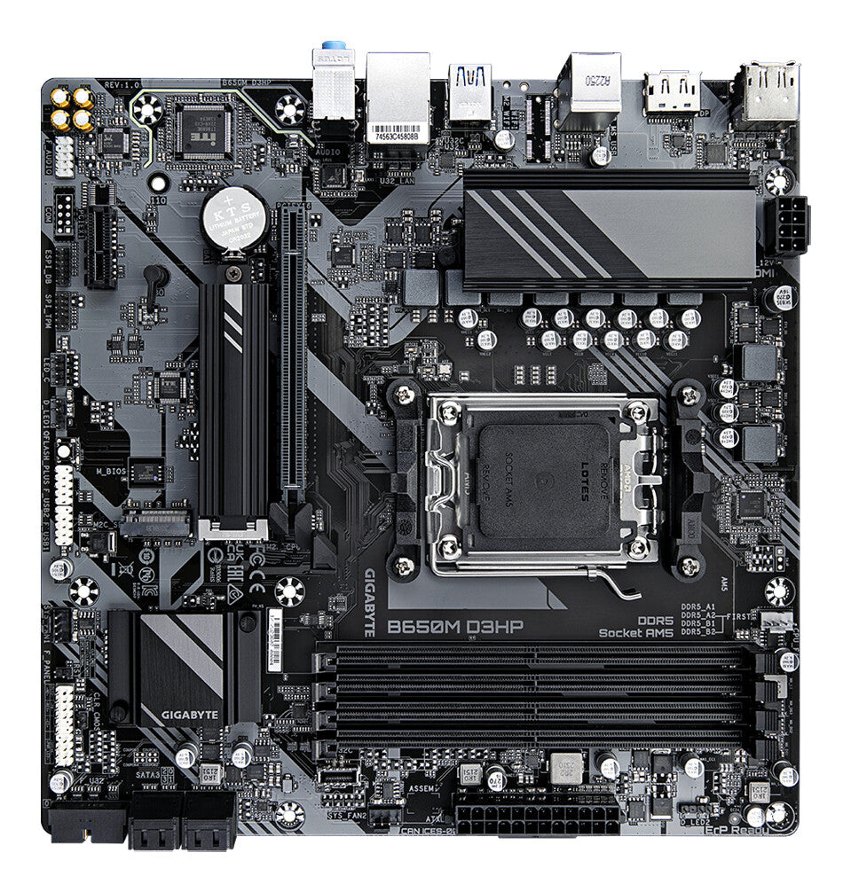 GIGABYTE B650M D3HP bundkort AMD B650 Sokkel AM5 micro ATX