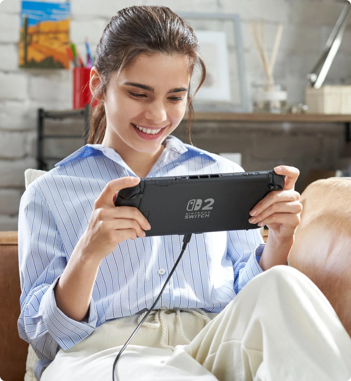 Nintendo Switch 2 bærbar spilkonsol 20,1 cm (7.9") 256 GB Berøringsskærm Wi-Fi Sort