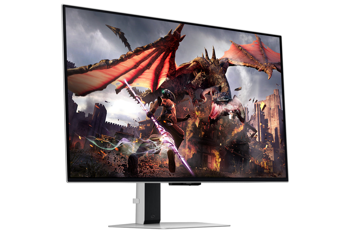 Samsung G80SD computerskærm 81,3 cm (32") 3840 x 2160 pixel 4K Ultra HD OLED Sølv
