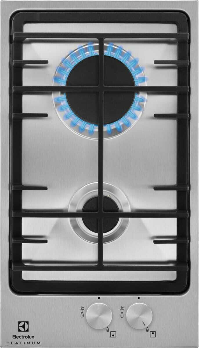 Electrolux EGG3322NVX Rustfrit stål Indbygget 29 cm Gaskomfur 2 zone(s)