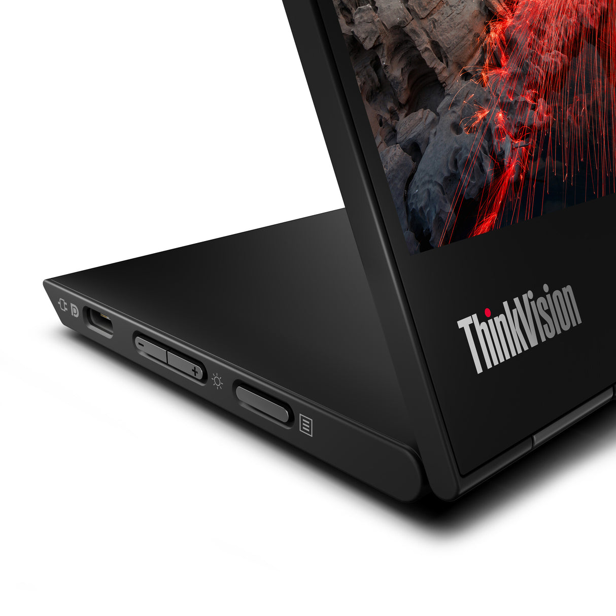 Lenovo ThinkVision M14t Gen 2 computerskærm 35,6 cm (14") 2240 x 1400 pixel 2.2K LED Berøringsskærm Sort