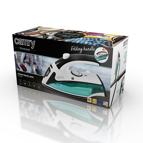 Camry Premium CR 5024 iron Steam iron Non-stick soleplate 800 W Multicolour
