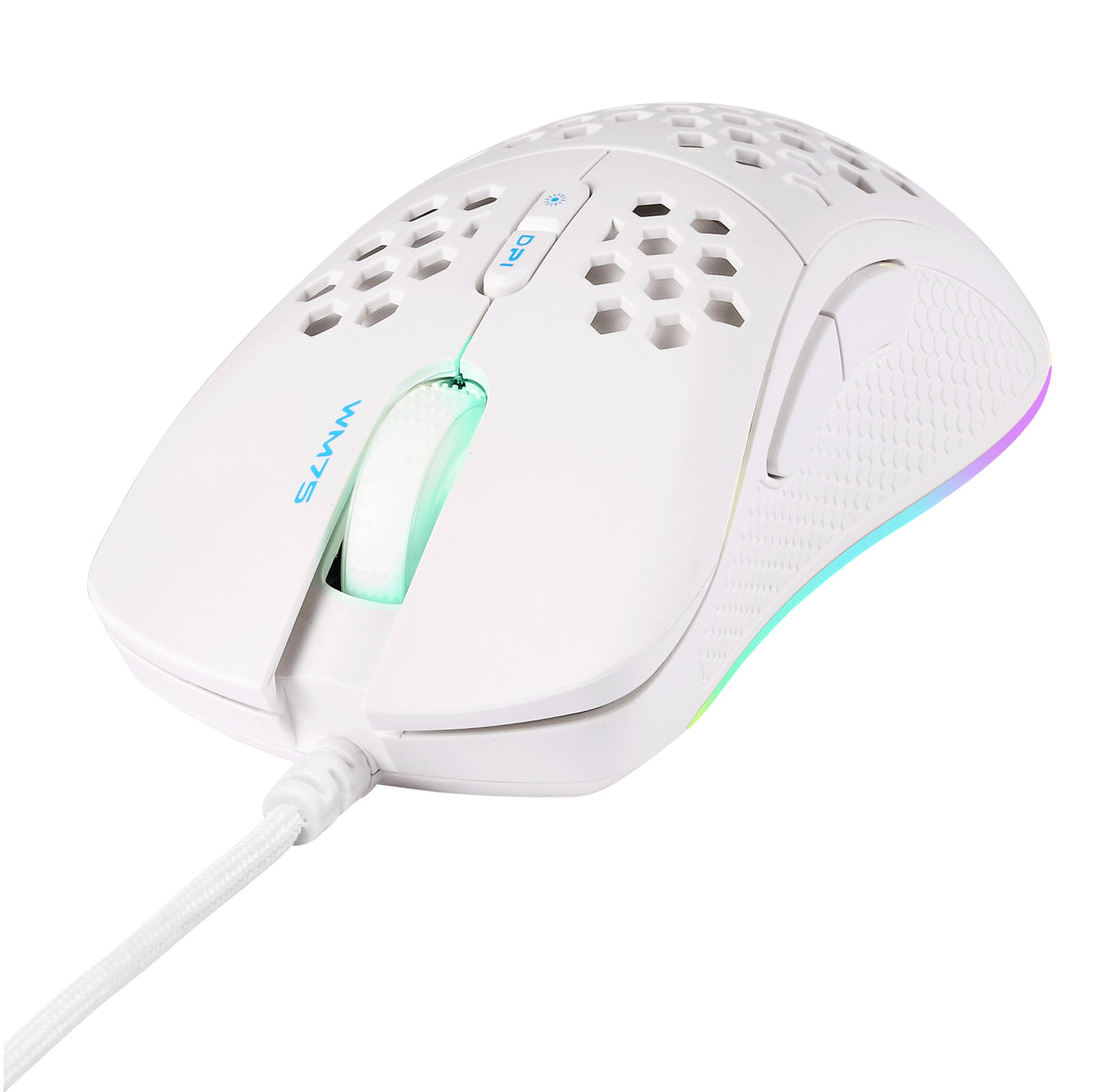 Deltaco Gaming WM75 lightweight mouse, white