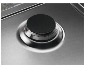 Electrolux KGS6426SX Rustfrit stål Indbygget 59 cm Gaskomfur 4 zone(s)