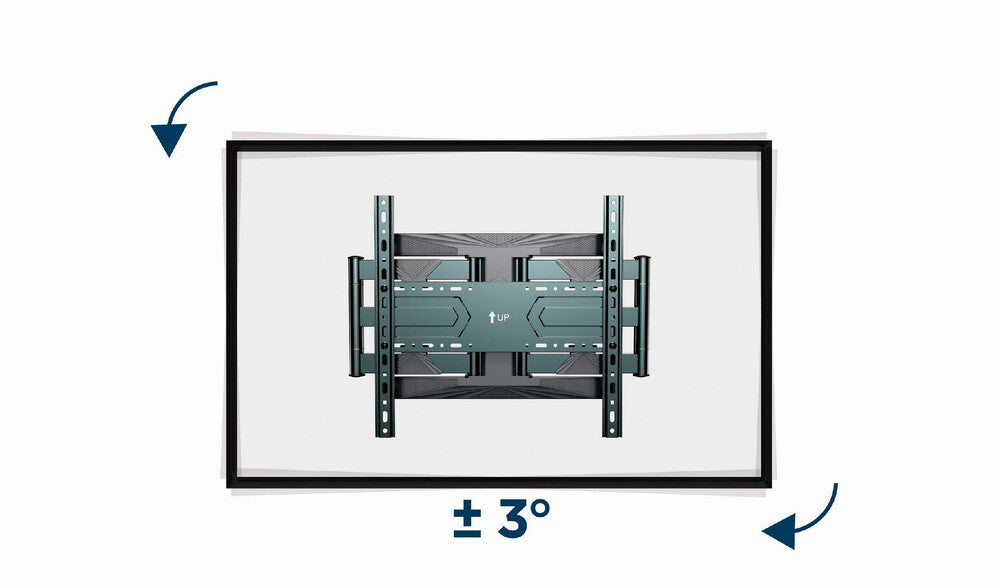 Gembird WM-80ST-01 tv-beslag 2,03 m (80") Stål