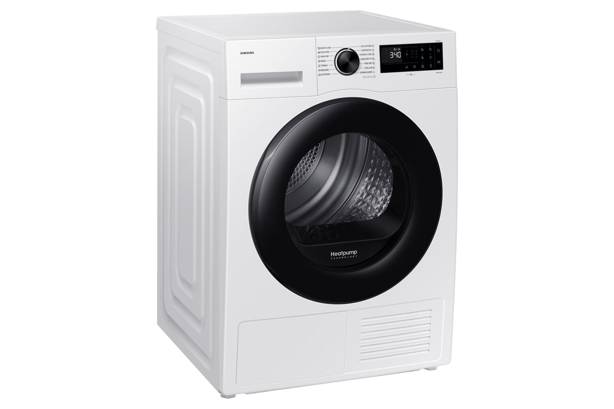 Samsung DV90DG52A0AELE tørretumbler Fritstående Front-læsning 9 kg Hvid