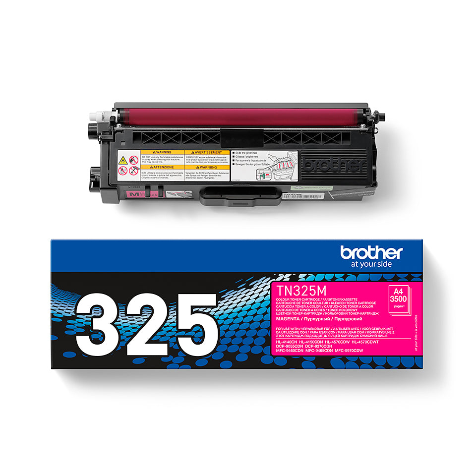Brother TN-325M tonerpatron 1 stk Original Magenta