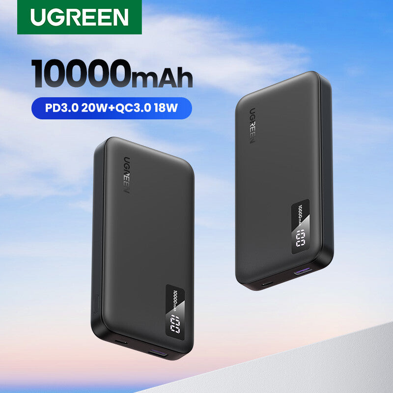 Ugreen 25742 powerbank Lithium-Ion (Li-Ion) 10000 mAh Sort