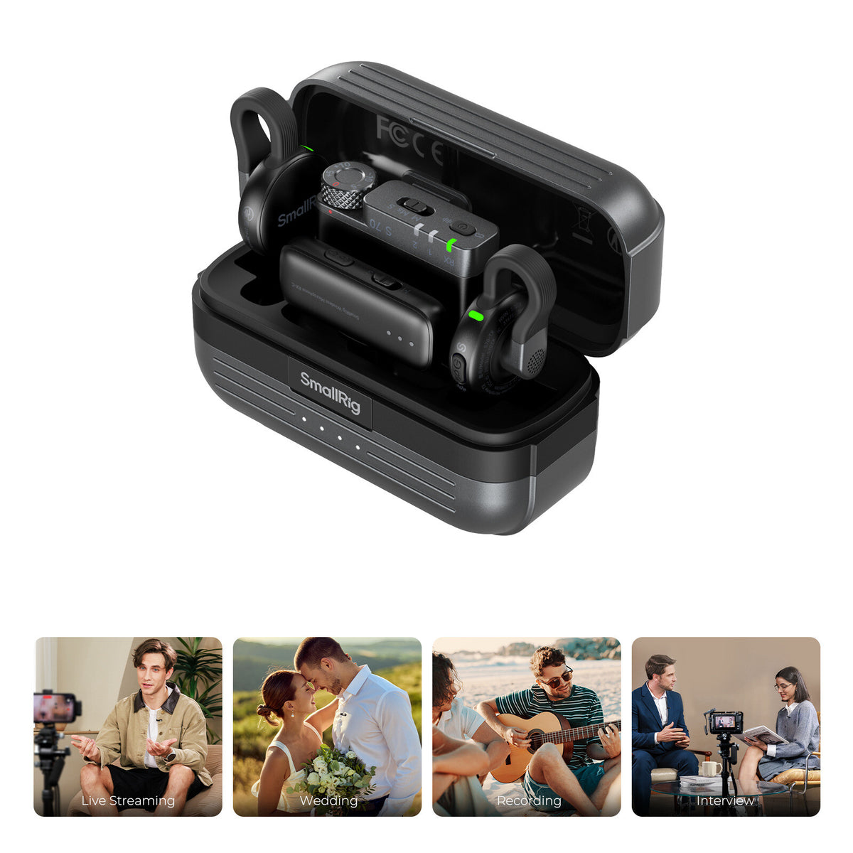 Trådløs mikrofon SMALLRIG S 70