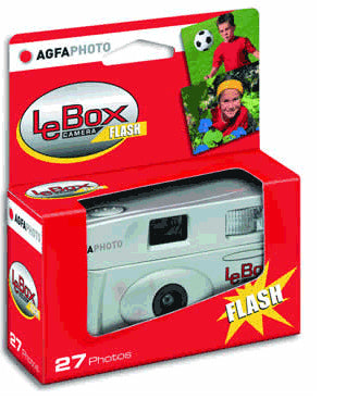 AgfaPhoto LeBox Camera Flash Engangskamera