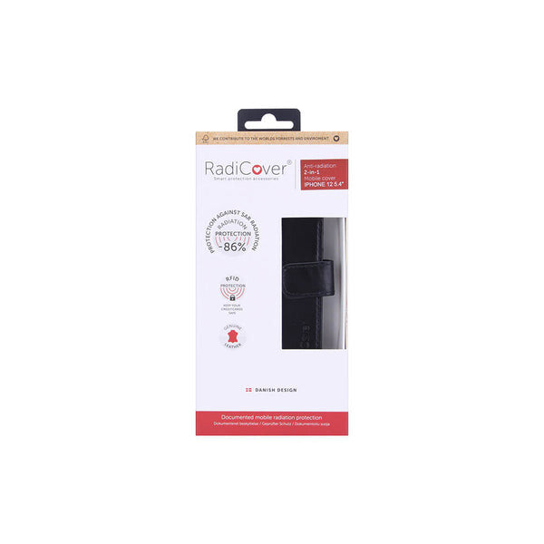 Radicover RAD234 mobiltelefon etui 13,7 cm (5.4") Folie Sort