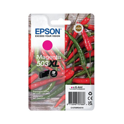 Epson 503XL blækpatron 1 stk Original Højt (XL) udbytte Magenta