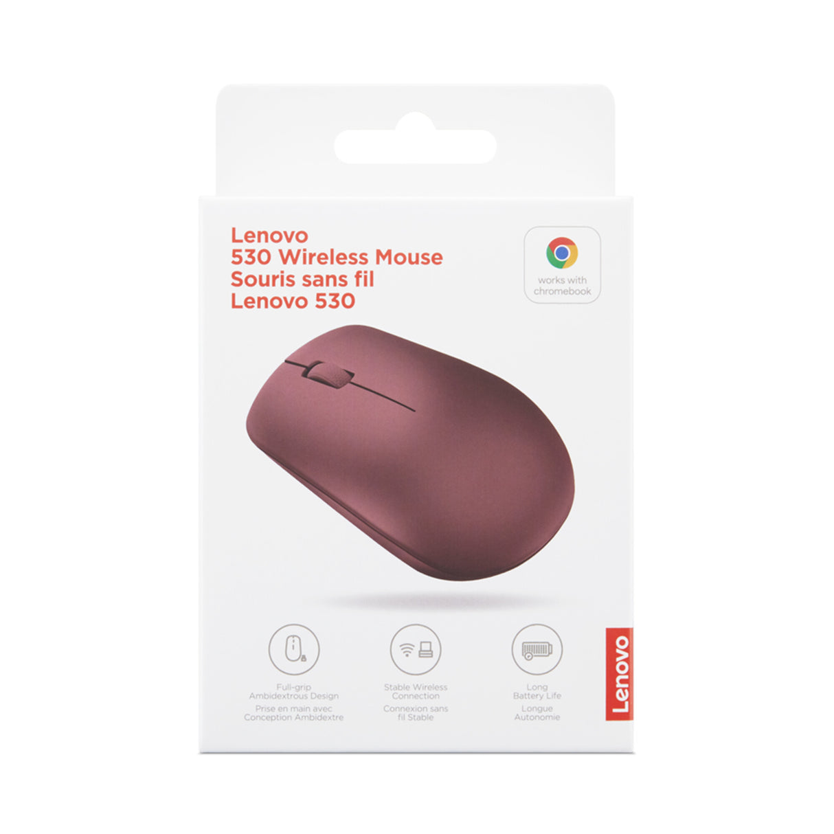 Lenovo 530 mus Kontor Ambidextrous RF trådløst Optisk 1200 dpi