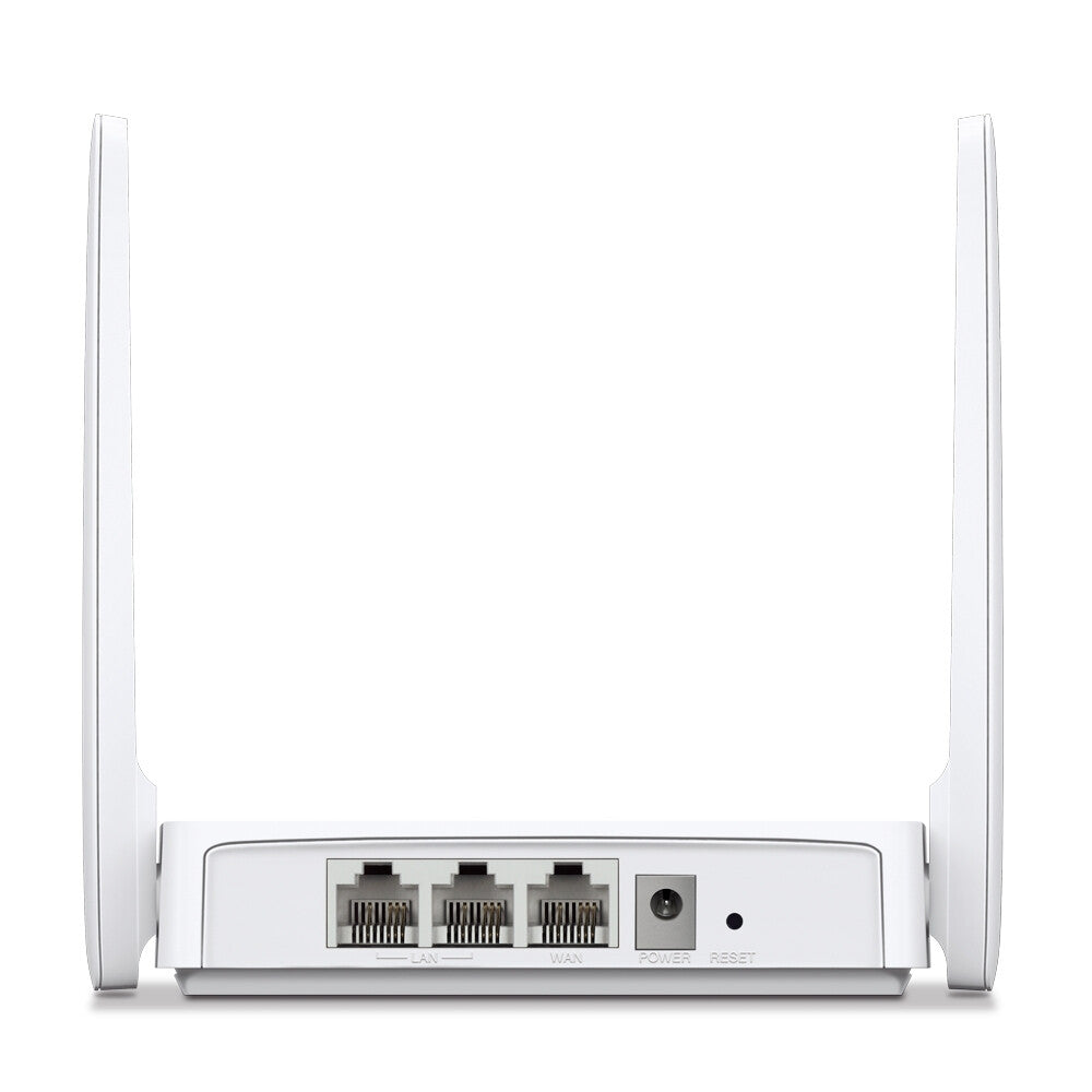 Mercusys MW302R trådløs router Hurtigt ethernet Enkelt band (2,4 GHz) Hvid