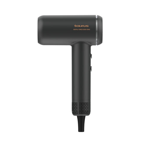 Taurus DIGITAL FORCE 2000 IONIC hårtørrer 1800 W Sort