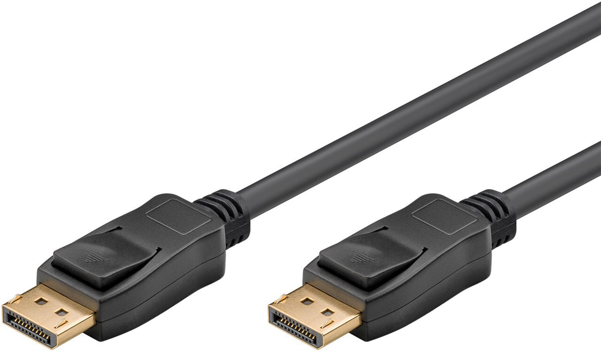 Goobay 64798 DisplayPort kabel 2 m Sort