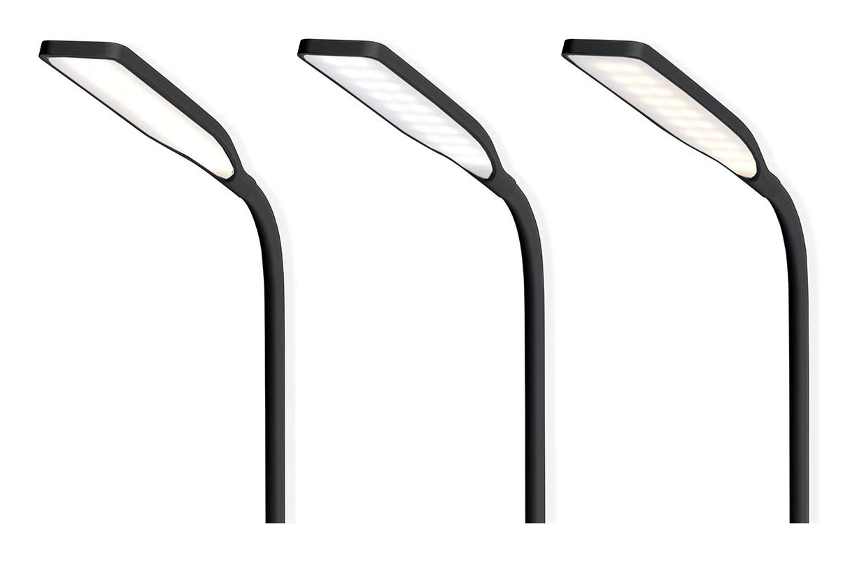 Nedis LED sort skrivebordslampe
