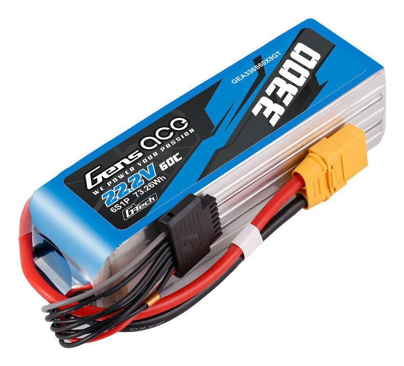 Akkumulator Lipo Gens Ace G-Tech 3300mAh 22.2V 60C 6S1P XT90