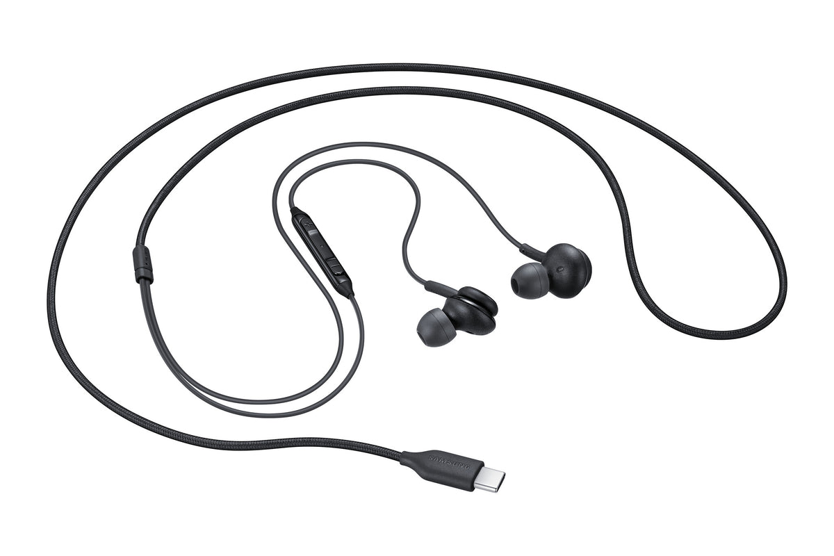 Samsung EO-IC100 Headset Ledningsført I ørerne Opkald/musik USB Type-C Sort