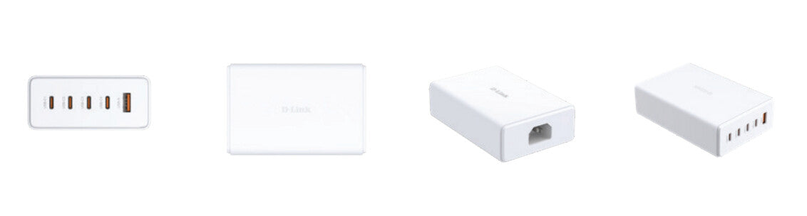 D-Link DCF-241/E oplader til mobil enhed Universel Hvid Vekselstrøm Hurtig opladning Indendørs