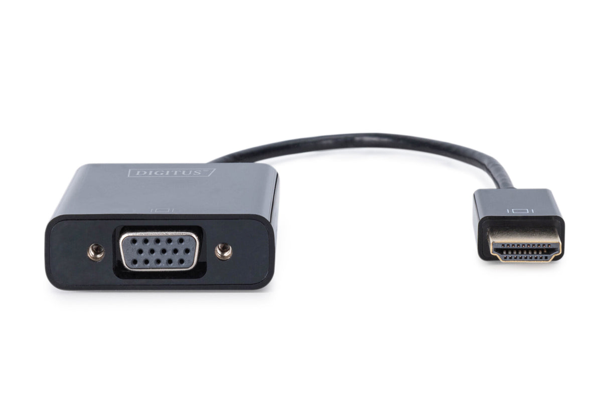 Digitus DA-70461 videokabel adapter VGA (D-Sub) Sort