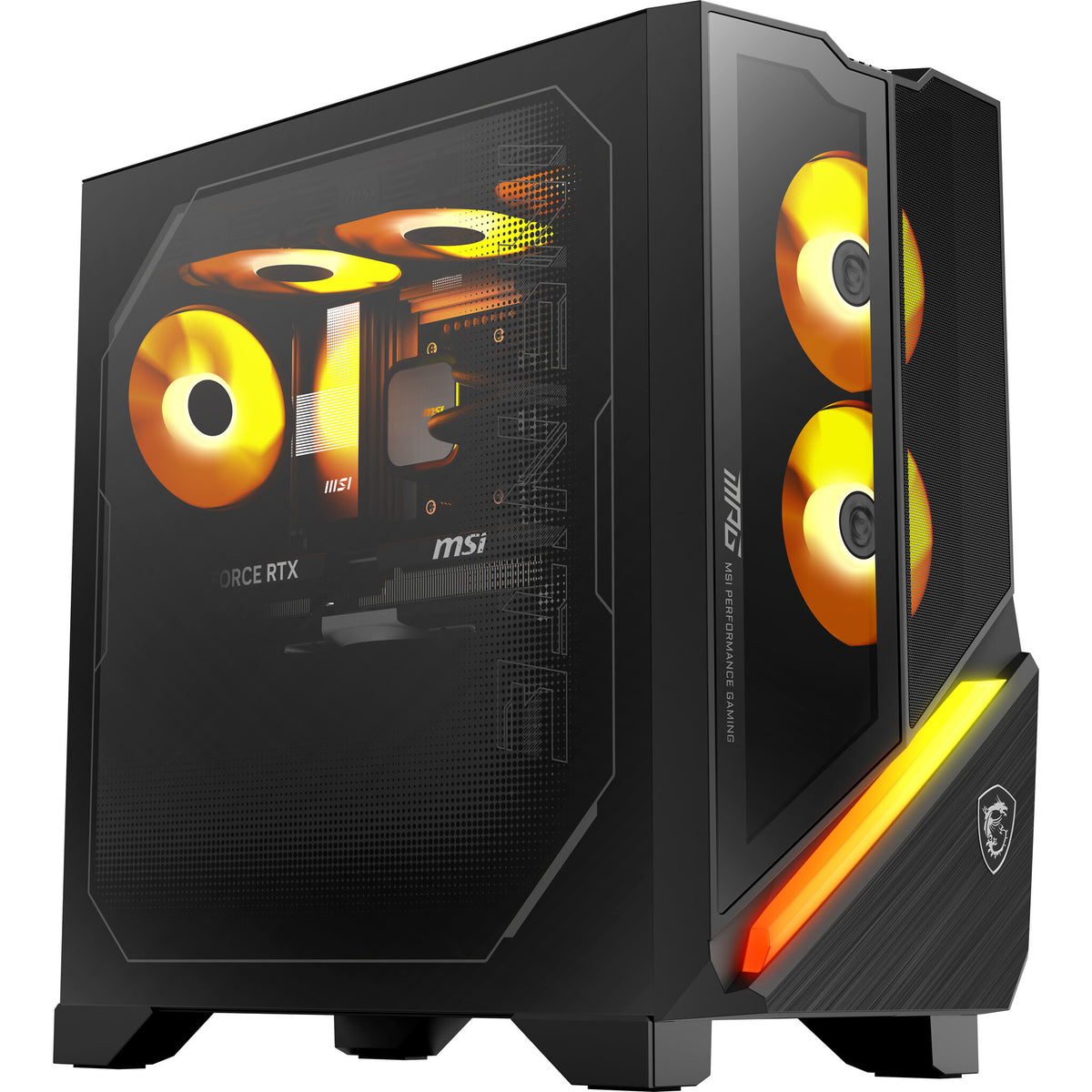MSI MPG Infinite Z3 X3D 9NVVR7-685EU AMD Ryzen™ 7 9800X3D 32 GB DDR5-SDRAM 2 TB SSD NVIDIA GeForce RTX 5080 Windows 11 Home Desktop PC Sort