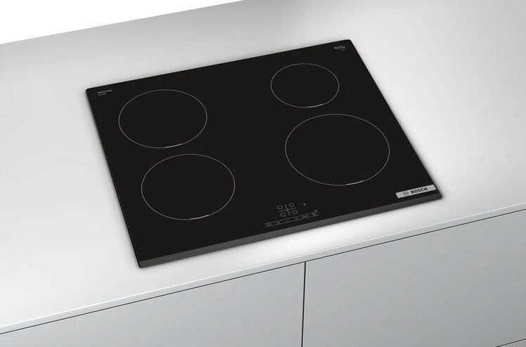 Bosch Serie 4 PIE631BB5E kogeplade Sort Indbygget 60 cm Zone induktionskogeplade 4 zone(s)