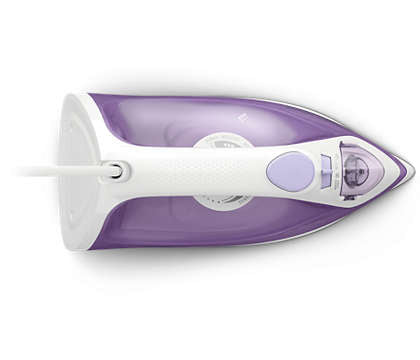 Philips 1000 series DST1020/30 strygejern Dampstrygejern Non-stick bundplade 1800 W Violet, Hvid