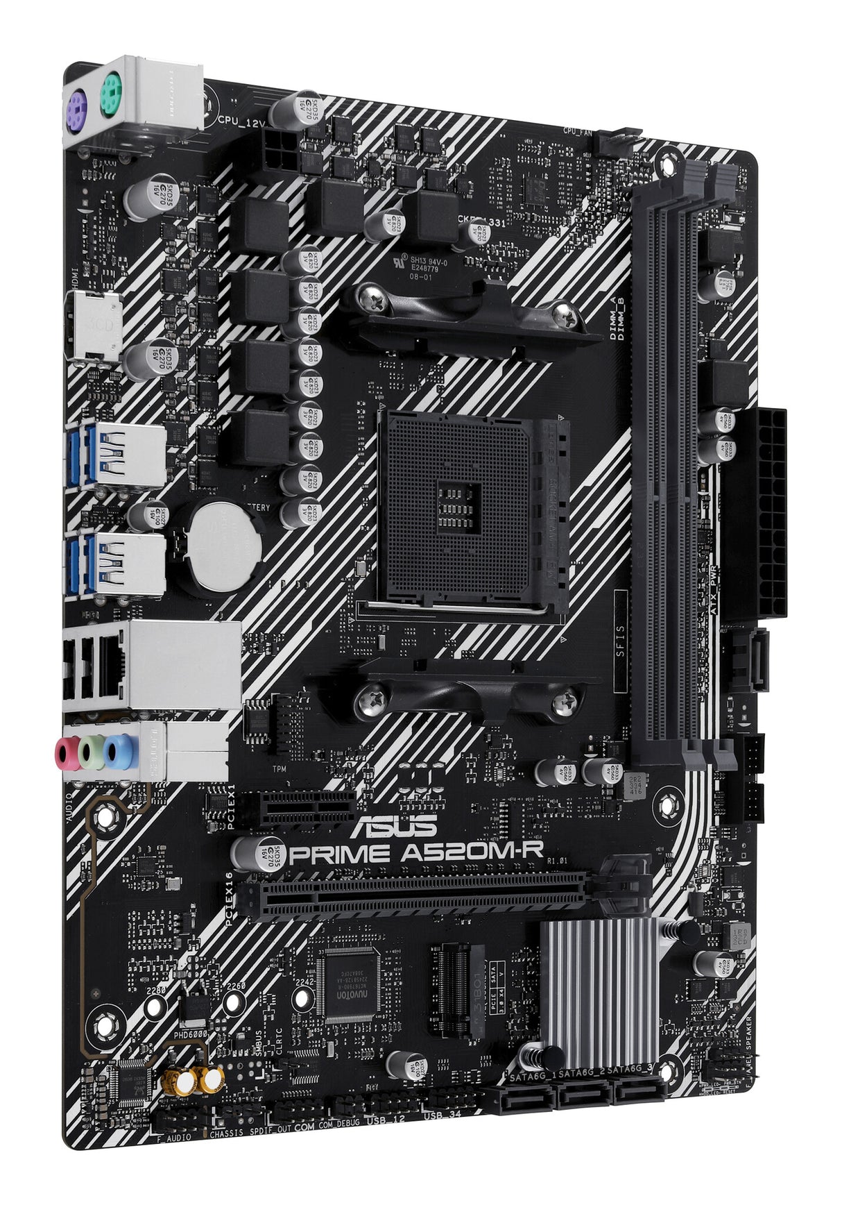 ASUS PRIME A520M-R AMD A520 Stik AM4 micro ATX